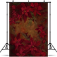 Fine Art Background Red Floral Backdrop for Photo Studio SBH0674