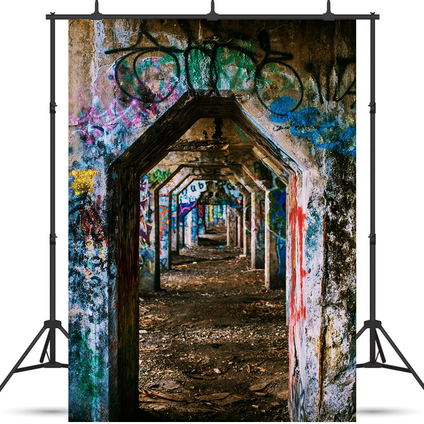 A Mecca For Graffiti Artists Background For Photo SBH0693