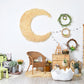 Happy Easter Cartoon Straw Moon Backdrops for Baby Show