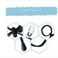 12Packs Background Backdrop Velcro Clips Clamps for Stand Prop