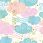 Colorful Clouds Backdrop For Baby Party Decoration Photography Background