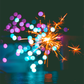 Sparkler Colorful Blurry Bokeh Background Backdrop for Photography SBH0217