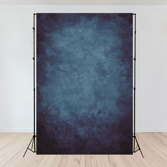 Dark Ink-blue Abstract Texture Photography Backdrops