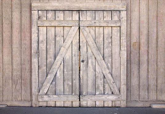 Vintage Yard Barn Wood Door Backdrop for Party
