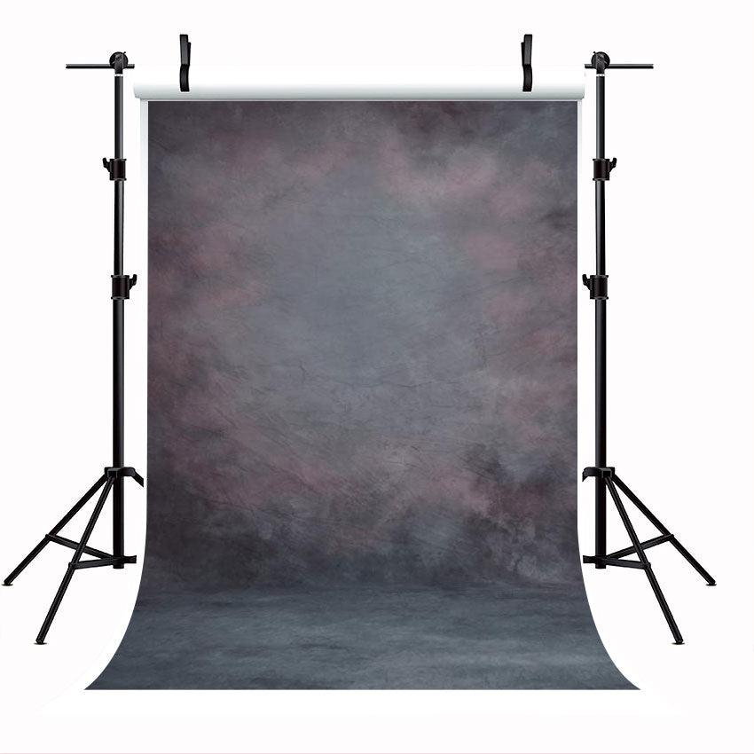 Pink with Grey Texture Photography Backdrop for Abstract Portrait