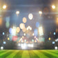 Sports Bokeh Stadium Backdrop Night Football Field Photography Background