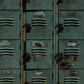 Old Fashioned Used Sports Lockers Backdrop for Photography SBH0235