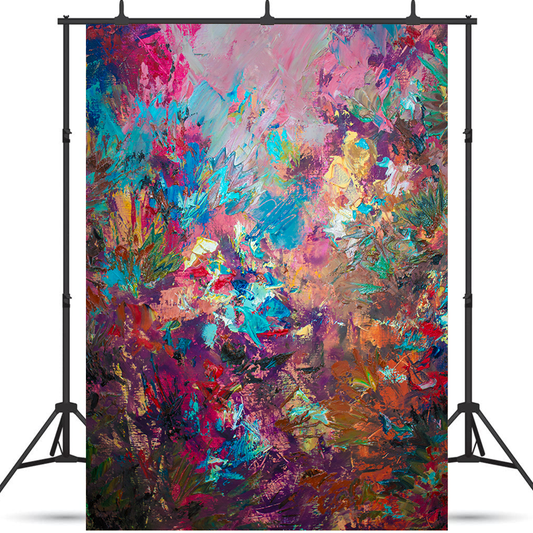 Original Abstract Oil Painting Background for Photography SBH0212