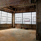 Old Glass Windows At Abandoned Factory Photography Backdrop SBH0200