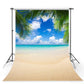 Seaside Beautiful Scenery Backdrops for Relax Vocation Photography Backgrounds