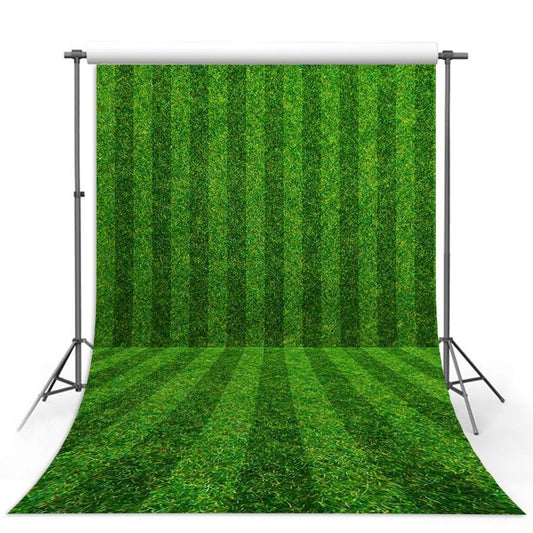 Green Grass Strips Floor  Backdrop Sports Photography Background