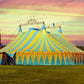 Carnival Grass Circus Backdrop for Photography Prop