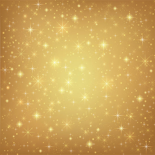 Light Gold Sliver Stars Photo Backdrops for Studio