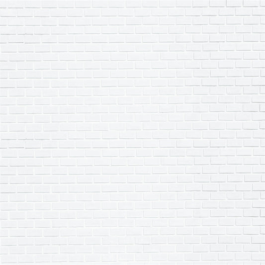 Brick White Photography Booth Prop Backdrop for Portrait