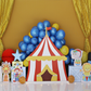 Cartoon Circus Theme Children Photography Backdrops SBH0324