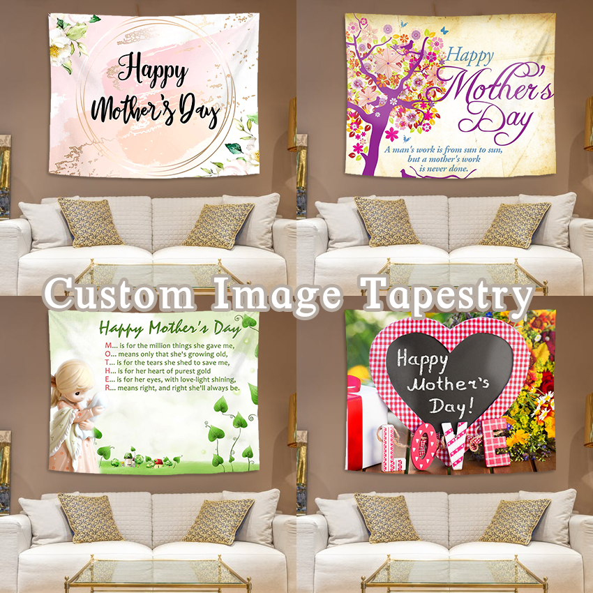 Custom Mother's Day Tapestry