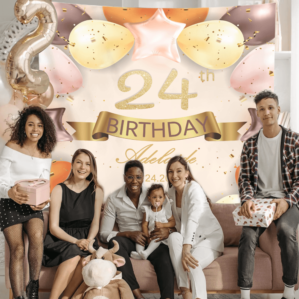 Custom Birthday Tapestry