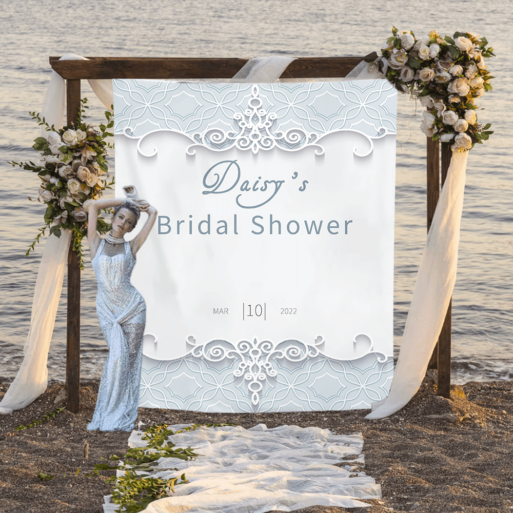 Custom Bridal Shower Tapestry