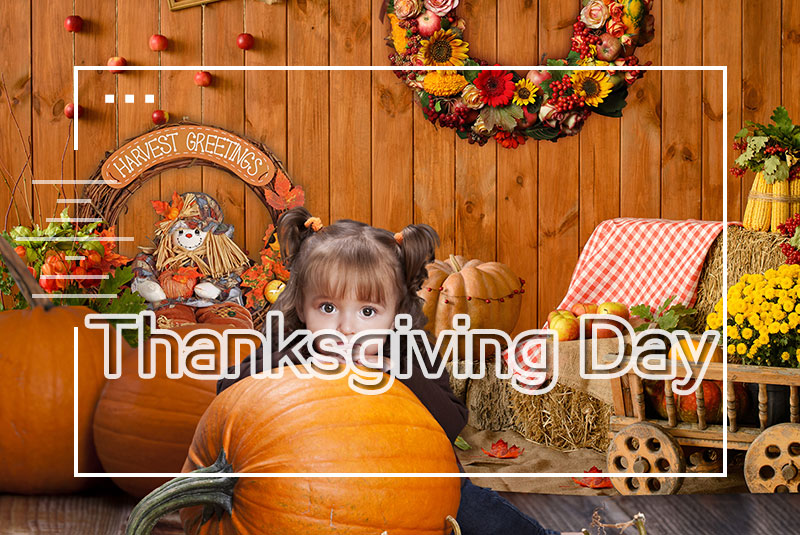 Thanksgiving Day Backdrops