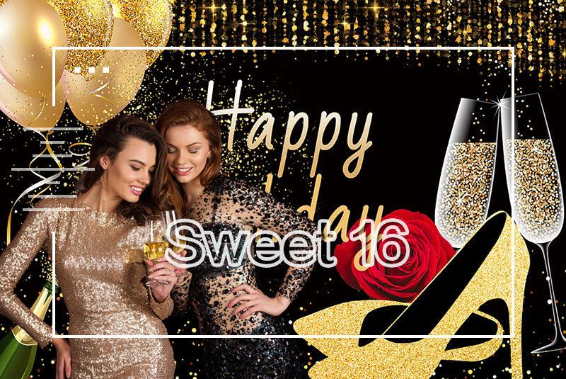 Sweet 16 Backdrops