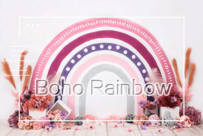 Boho Rainbow Backdrops