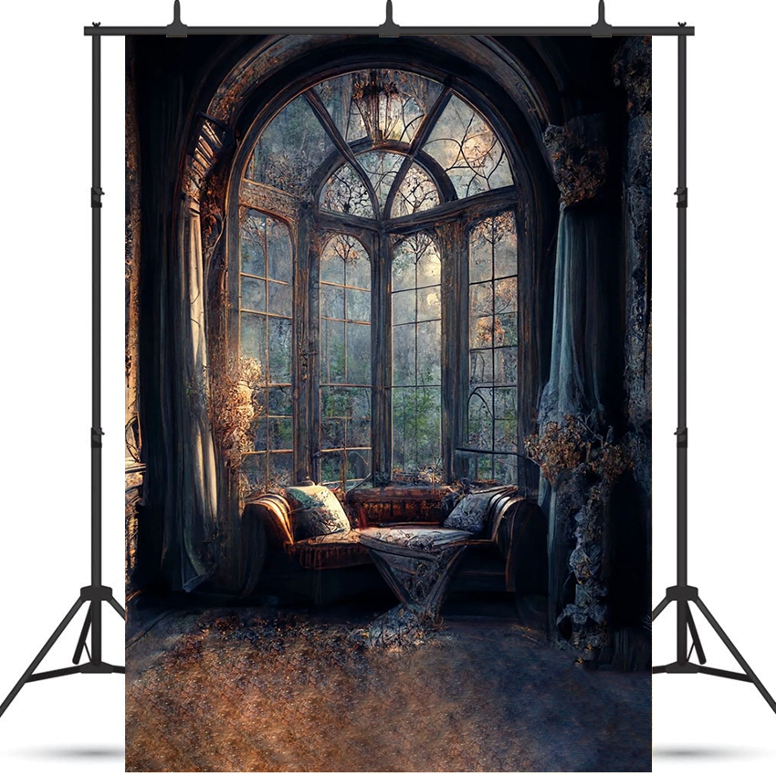 Ancient Fantasy Window Backdrop for Photography SBH0474