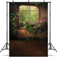 Overgrown Flowering Plants Backdrop for Photo SBH0482