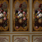 Ornate Gilt Oil Painting Fabric Backdrop for Photo SBH0497