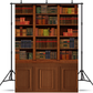 Old Book Cabinet Bookshelf Backdrops for Photo SBH0524