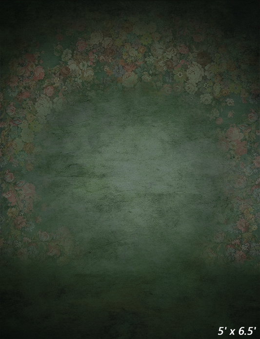 Vintage Abstract Floral Backdrop for Photo SBH0546