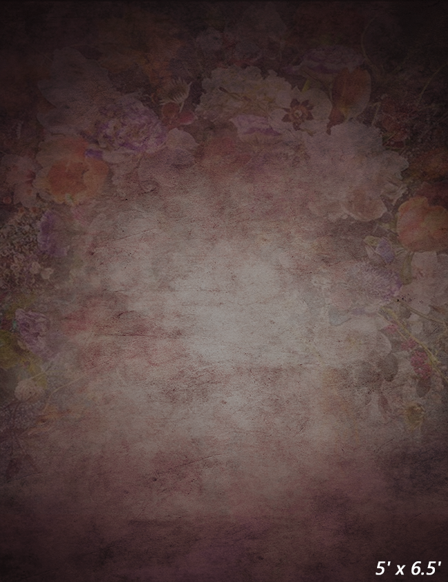 Abstract Vintage Floral Backdrop Photo Background SBH0547