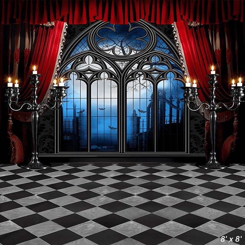 Vampire Themed Halloween Backdrop for Photoshoot SBH0605 – Starbackdrop