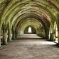 Monks Cellarium at Fountains Abbey Backdrop for Photo SBH0639