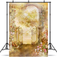 Mysterious Forest Backdrop Arch Door Oil Painting Backdrop SBH0726
