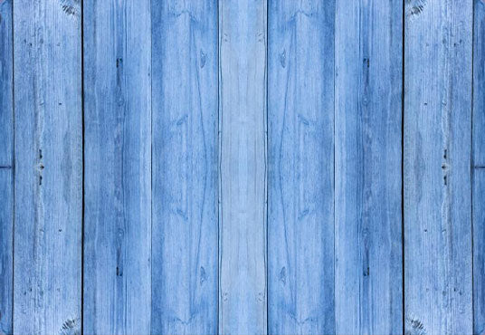 Blue Nature Wooden Floor Texture Backdrop for Photo Booth