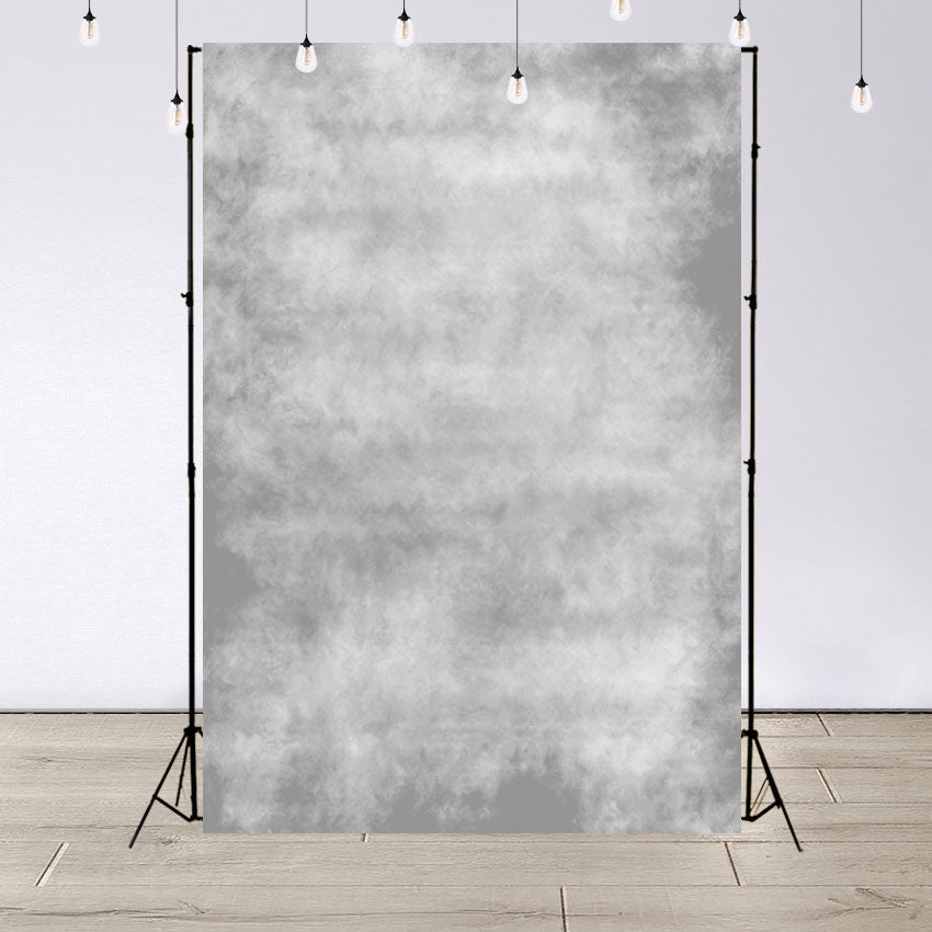 Light Grey Photo Backdrops for Abstract Portrait