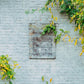 Spring White Brick Wall Green Leaves Photography Backdrops