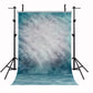 Blue Ink Abstract Photo Booth Prop Backdrops