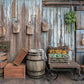 Wooden Barn Warehouse Photography Backdrops