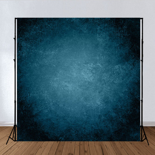 Abstract Black Blue Photography Booth Prop Backdrop for Portrait
