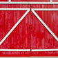 Symmetrical Red Wood Door Backdrops for Party Photography Background