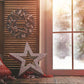 Window Winter Christmas Photo Backdrop for Photographers