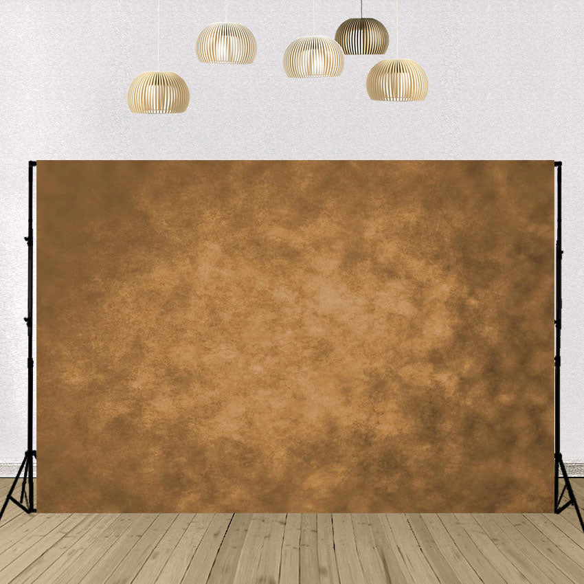Brown Mottled Portrait Abstract Backdrop for Studio