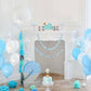 Blue Balloons White Wall Backdrop For Custom 2st Photography Backdrop