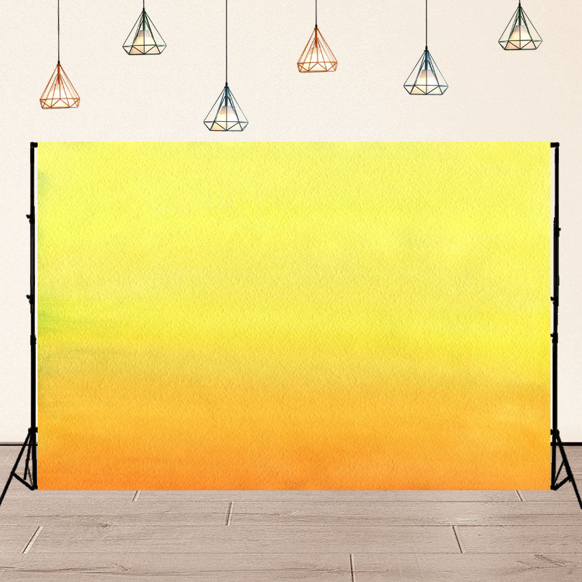 Abstract Bright Yellow Pattern Photo Background