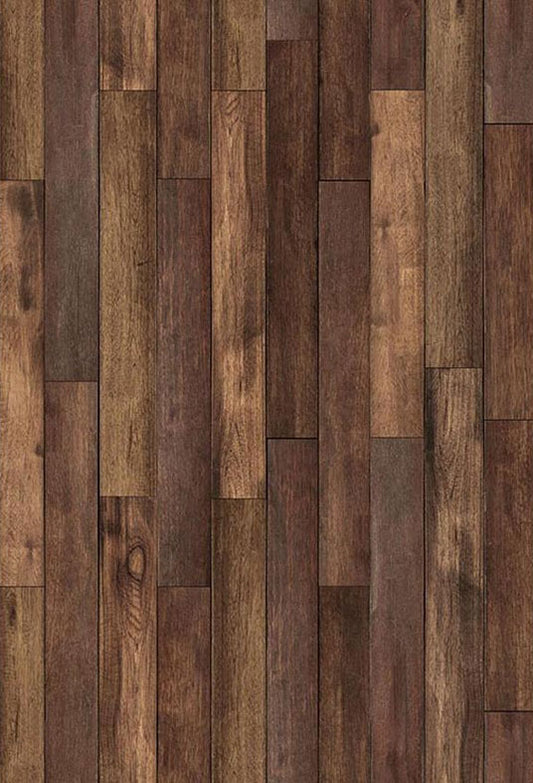 Dark Brown Splicing Wood Floor Texture Photography Backdrop