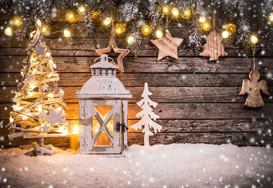 Buy Light Star Christmas Tree Photography Backdrop for Decor Online ...
