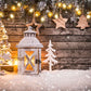 Light Star Christmas Tree Photography Backdrop for Decor