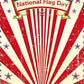American Flag Pattern Backdrops for July 4th National Flag Day Independence Day Photography