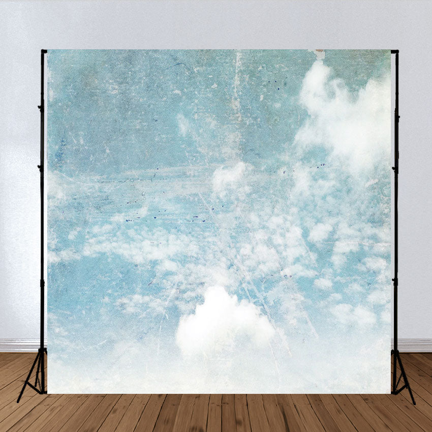 Abstract White Sky Photography Booth Prop Backdrop for Portrait